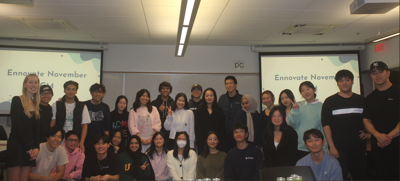 Banner for Enactus project